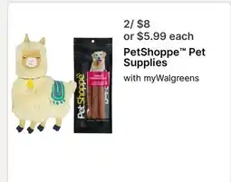Walgreens PetShoppe Pet Supplies offer