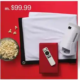 JC Penney GPX Home Theater Projector with Screen offer