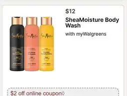 Walgreens SheaMoisture Body Wash offer