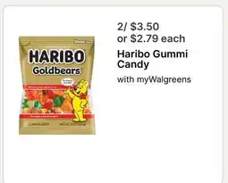 Walgreens Haribo Gummi Candy offer