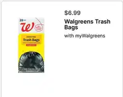 Walgreens Walgreens Trash Bags offer
