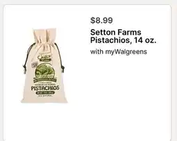 Walgreens Setton Farms Pistachios offer