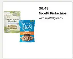 Walgreens Nice! Pistachios offer
