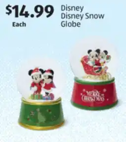 Aldi Disney Disney Snow Globe offer