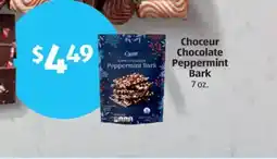 Aldi Choceur Chocolate Peppermint Bark offer