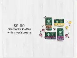 Walgreens Starbucks Coffee offer