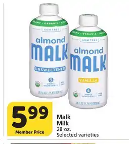 Albertsons Malk Milk offer