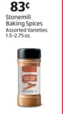 Aldi Stonemill Baking Spices offer