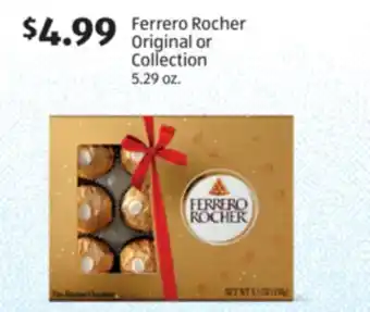 Aldi Ferrero Rocher Original or Collection offer
