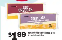 Grocery Outlet SimplyGO Chunk Cheese offer