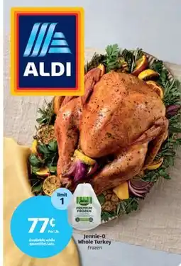 Aldi Jennie-O Whole Turkey offer