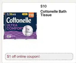 Walgreens Cottonelle Bath Tissue offer