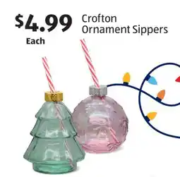 Aldi Crofton Ornament Sippers offer