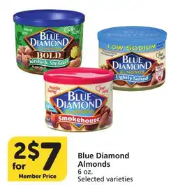 Albertsons Blue Diamond Almonds offer