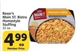 Albertsons Reser's Main ST. Bistro Homestyle Stuffing offer