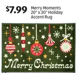 Aldi Merry Moments 20 x 30 Holiday Accent Rug offer