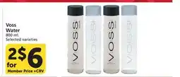 Albertsons Voss Water offer