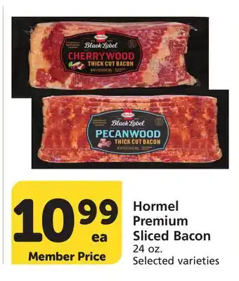 Albertsons Hormel Premium Sliced Bacon offer