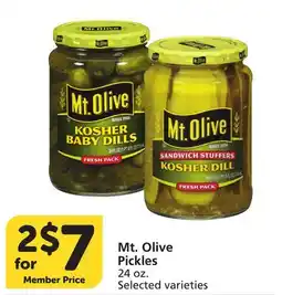 Albertsons Mt. Olive Pickles offer