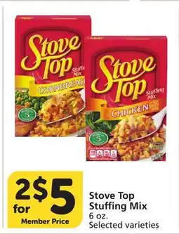 Albertsons Stove Top Stuffing Mix offer