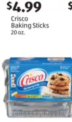 Aldi Crisco Baking Sticks offer