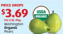 Aldi Washington Organic Pears offer