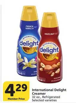Albertsons International Delight Creamer offer