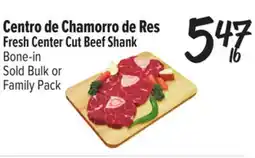 El Super Fresh Fresh Center Cut Beef Shank offer
