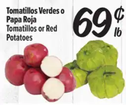 El Super Fresh Tomatillos or Red Potatoes offer