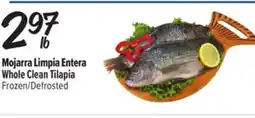 El Super Fresh Whole Clean Tilapia offer