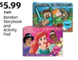 Aldi Bendon Storybook and Activity Pad offer