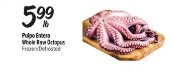 El Super Fresh Whole Raw Octopus offer