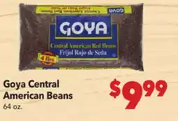Vallarta Supermarkets Goya Central American Beans offer