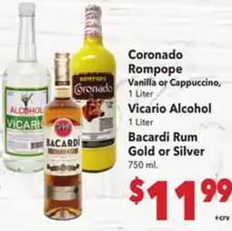 Vallarta Supermarkets Coronado Rompope offer
