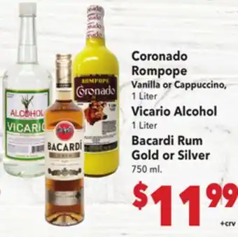 Vallarta Supermarkets Coronado Rompope offer