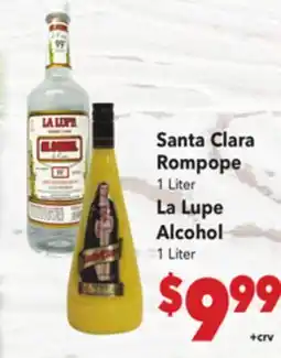 Vallarta Supermarkets Santa Clara Rompope offer