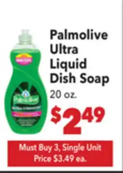 Vallarta Supermarkets Palmolive Ultra Liquid Dish Soap offer