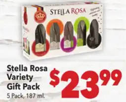 Vallarta Supermarkets Stella Rosa Variety Gift Pack offer