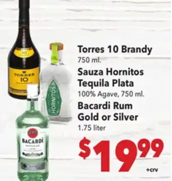 Vallarta Supermarkets Torres 10 Brandy offer