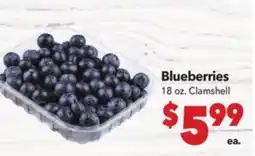 Vallarta Supermarkets Blueberries offer