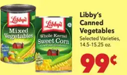 Vallarta Supermarkets Libby's Canned Vegetables offer