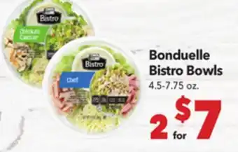 Vallarta Supermarkets Bonduelle Bistro Bowls offer