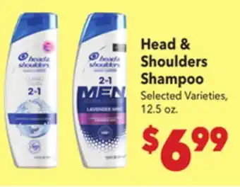 Vallarta Supermarkets Head & Shoulders Shampoo offer