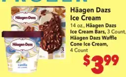 Vallarta Supermarkets Häagen Dazs Ice Cream offer