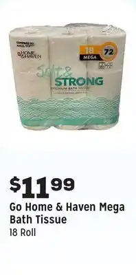 Grocery Outlet Mega Bath Tissue offer