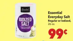 Vallarta Supermarkets Essential Everyday Salt offer