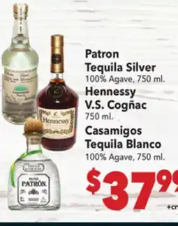 Vallarta Supermarkets Patron Tequila Silver offer