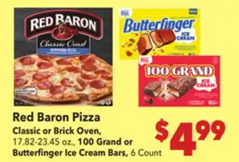 Vallarta Supermarkets Red Baron Pizza offer