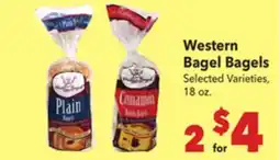 Vallarta Supermarkets Western Bagel Bagels offer