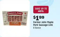 Grocery Outlet Maple Pork Sausage Link offer